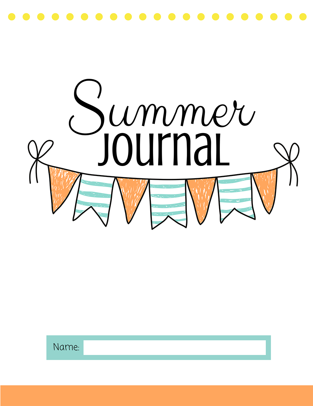 Summer Journal for Kids