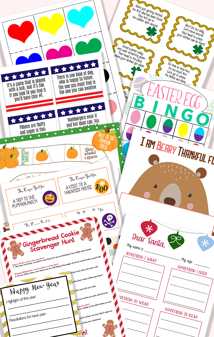 Year Round Holiday Planner