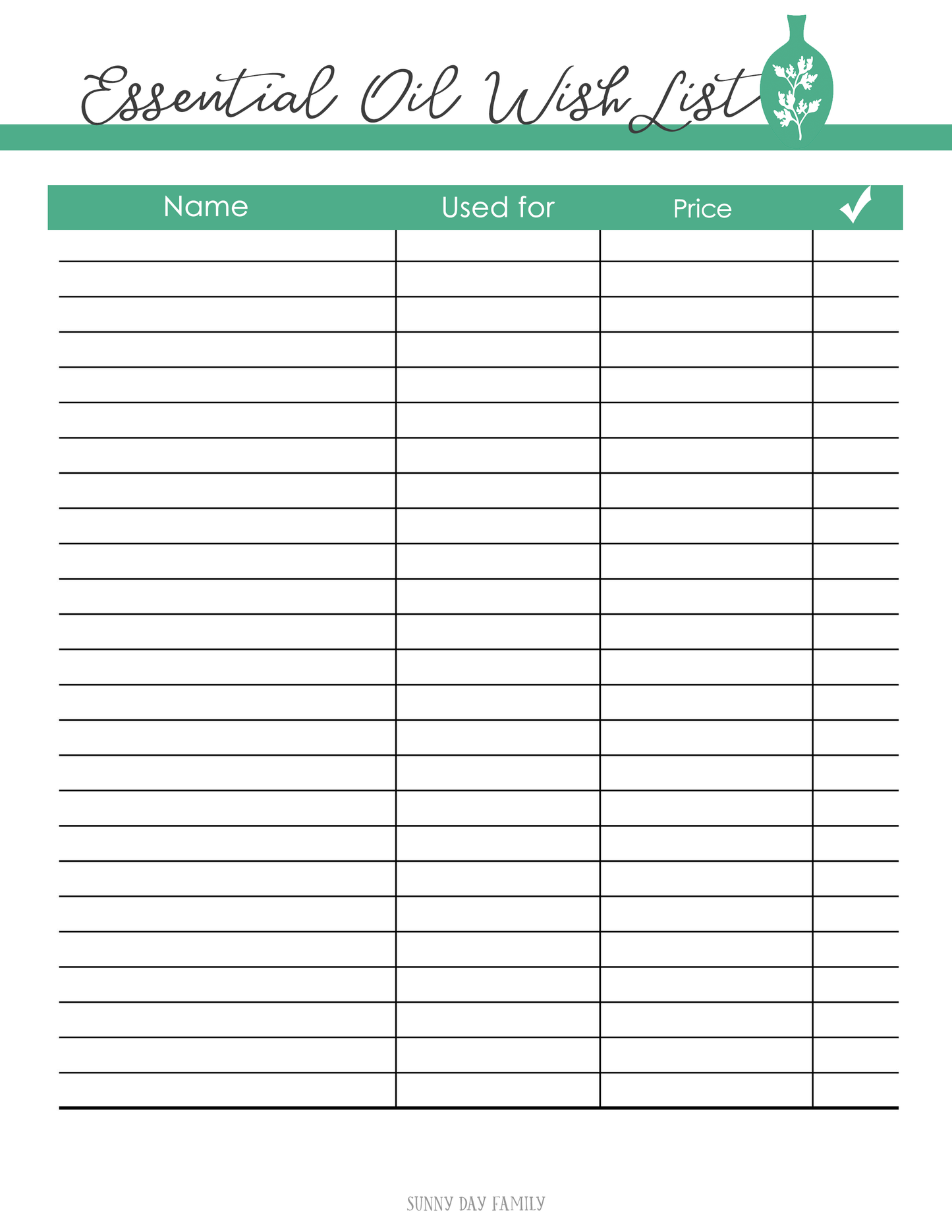 Essential Oils Binder Set