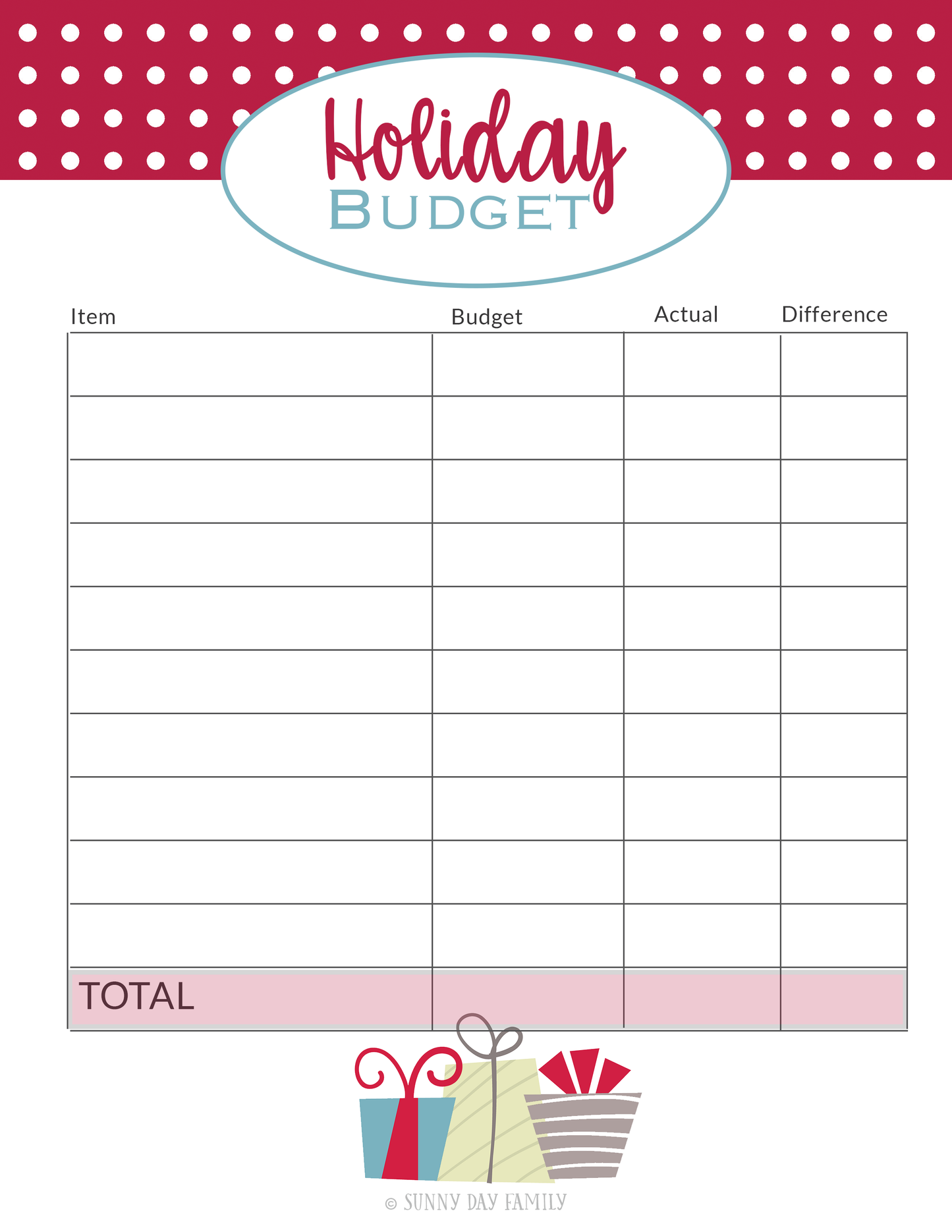 Christmas Planner