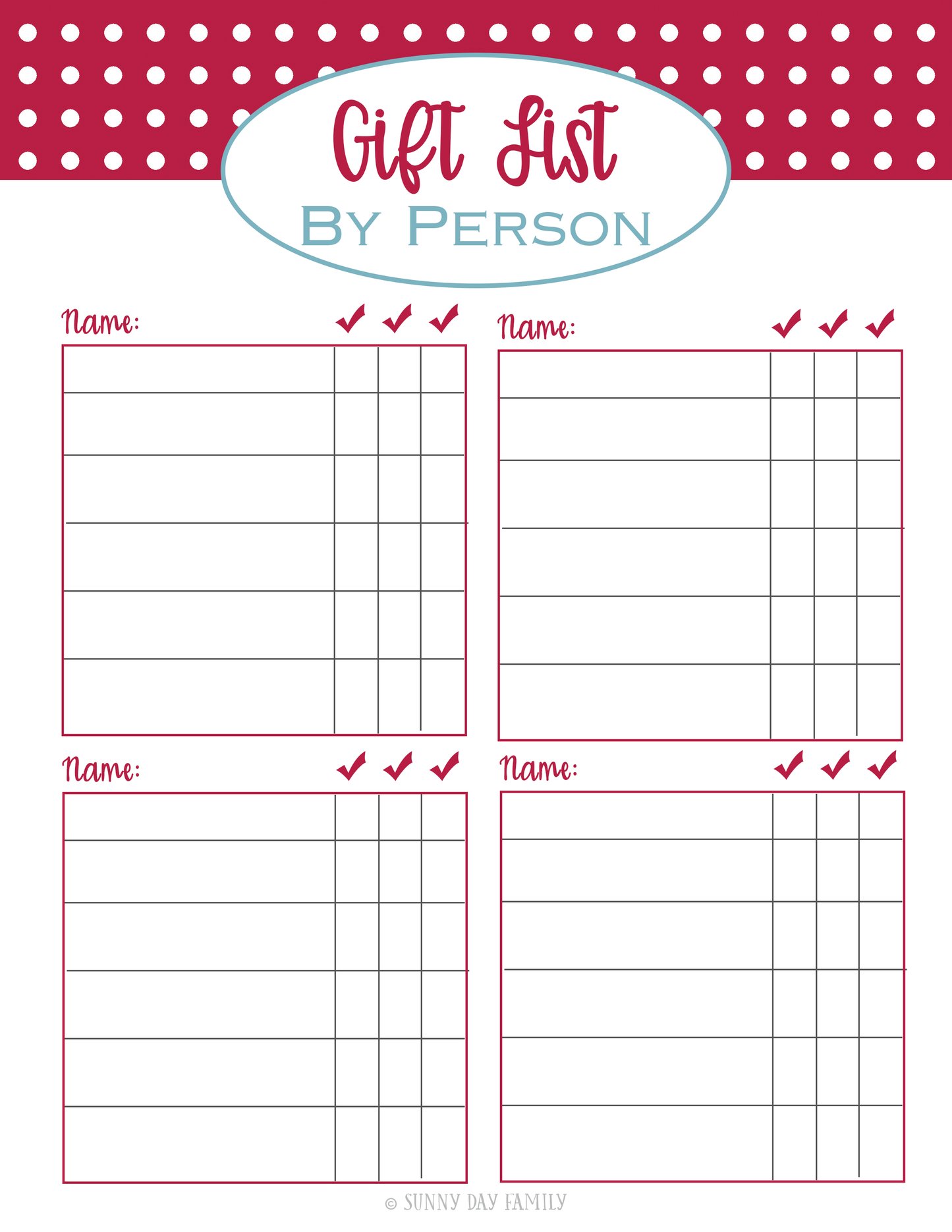 Christmas Planner