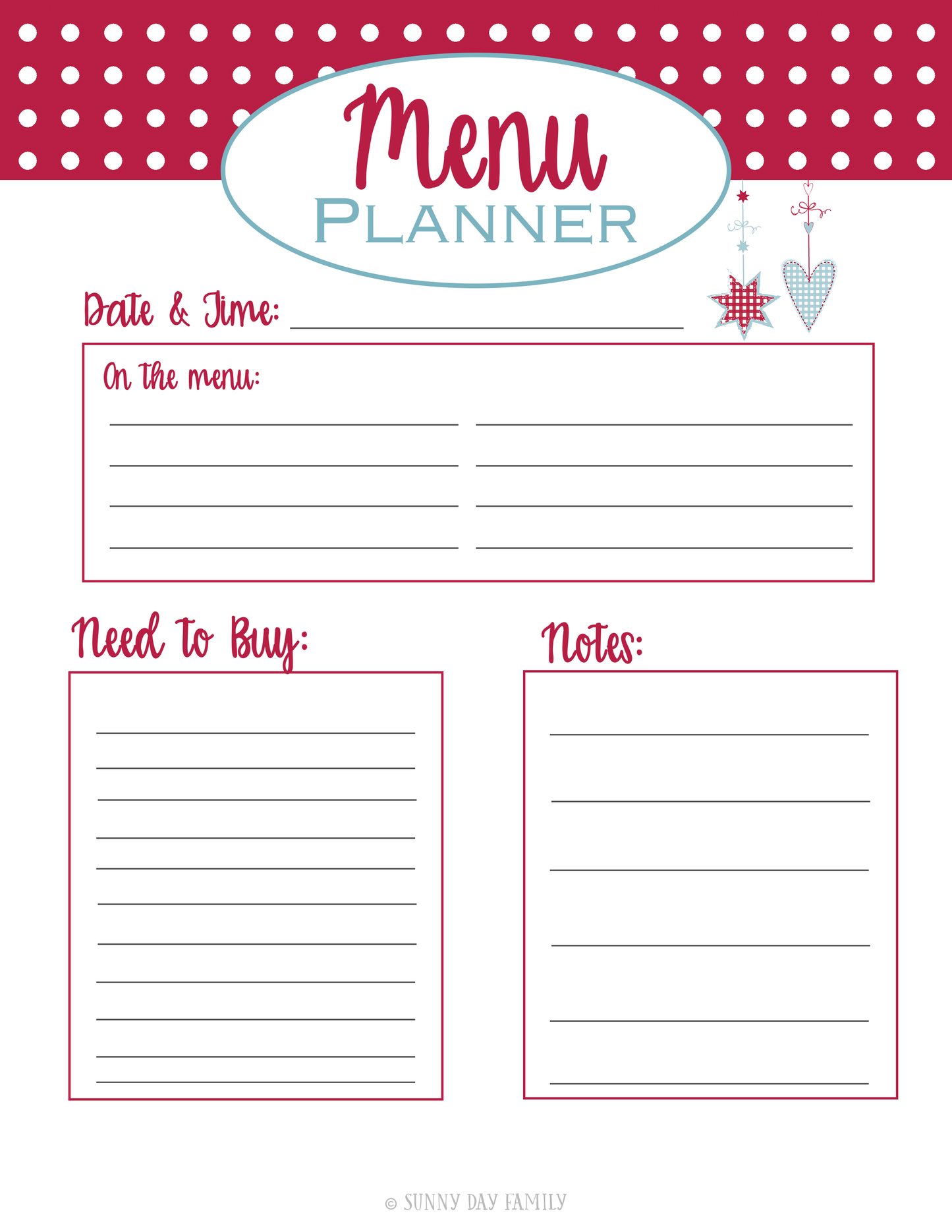 Christmas Planner