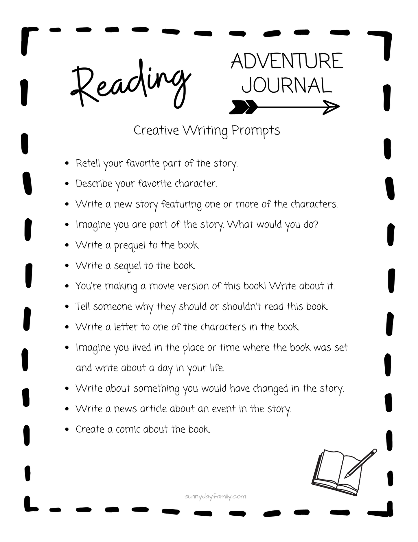 Reading Adventure Journal