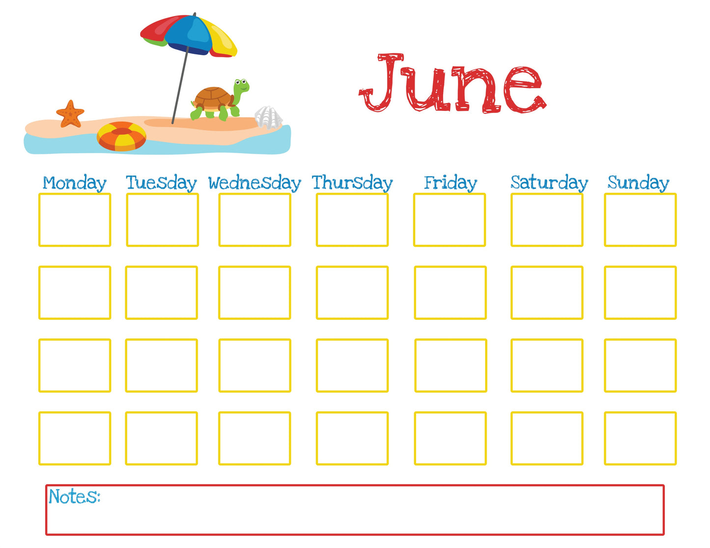 Summer Activity Planner