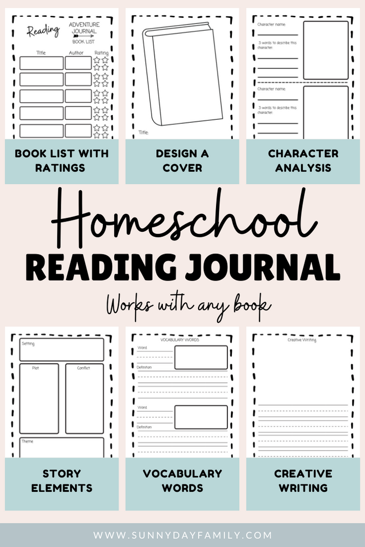 Reading Adventure Journal – sunnydayfamily