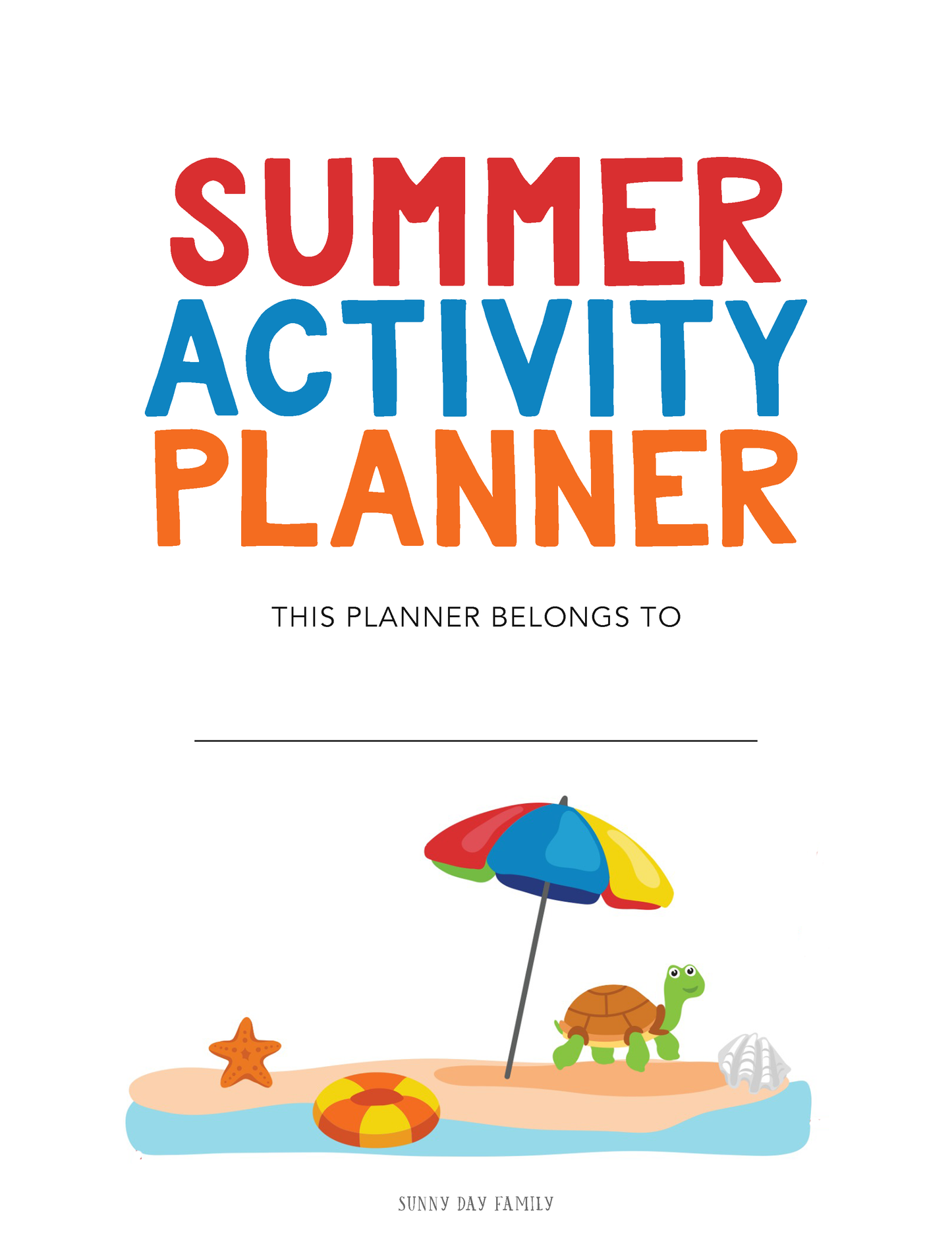 Summer Activity Planner
